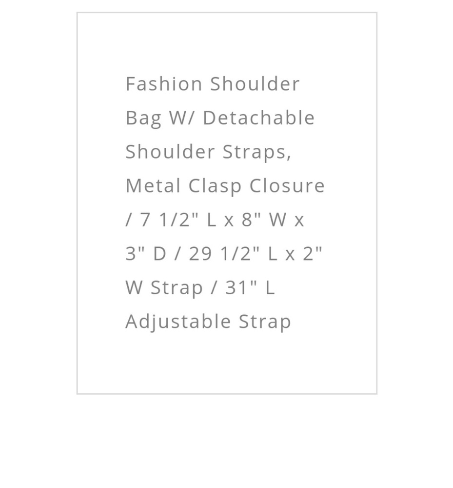 🆕️HANDBAG / SHOULDER BAG! - Picture 8 of 8